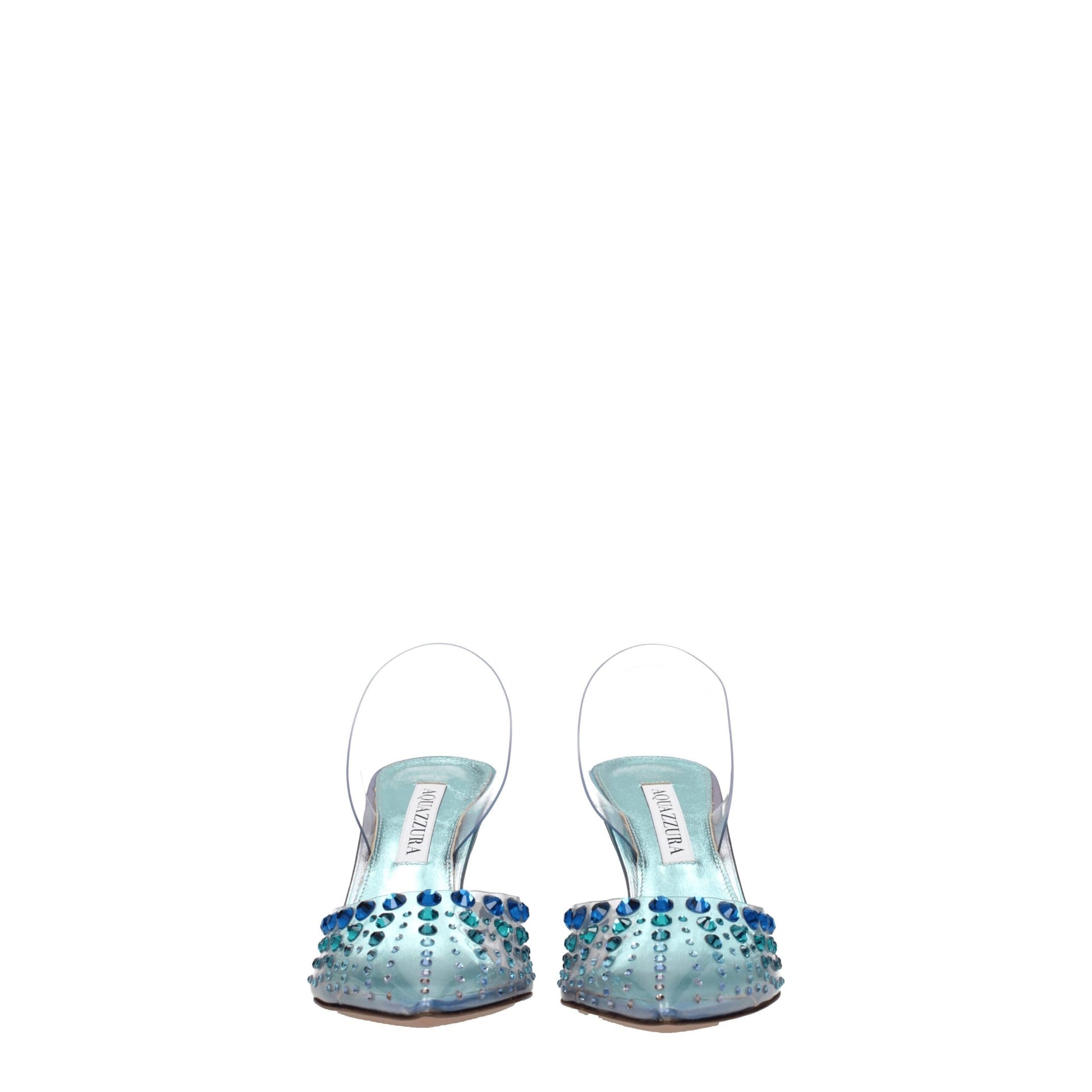 Transparent Pvc Stiletto Heel Sandals