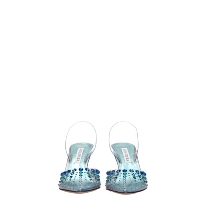 Transparent Pvc Stiletto Heel Sandals