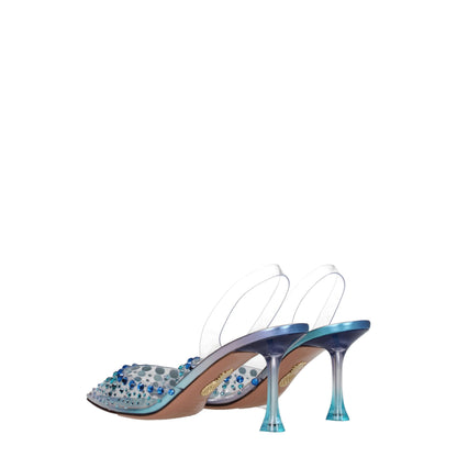 Transparent Pvc Stiletto Heel Sandals