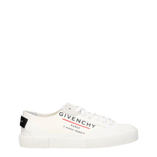 Beige Fabric Low Top Sneakers