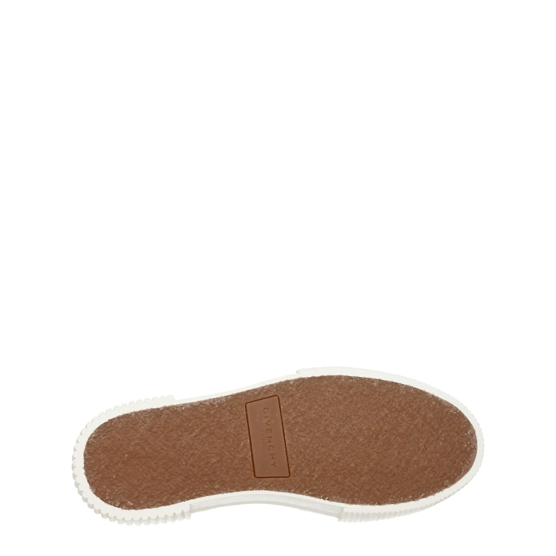 Beige Fabric Low Top Sneakers
