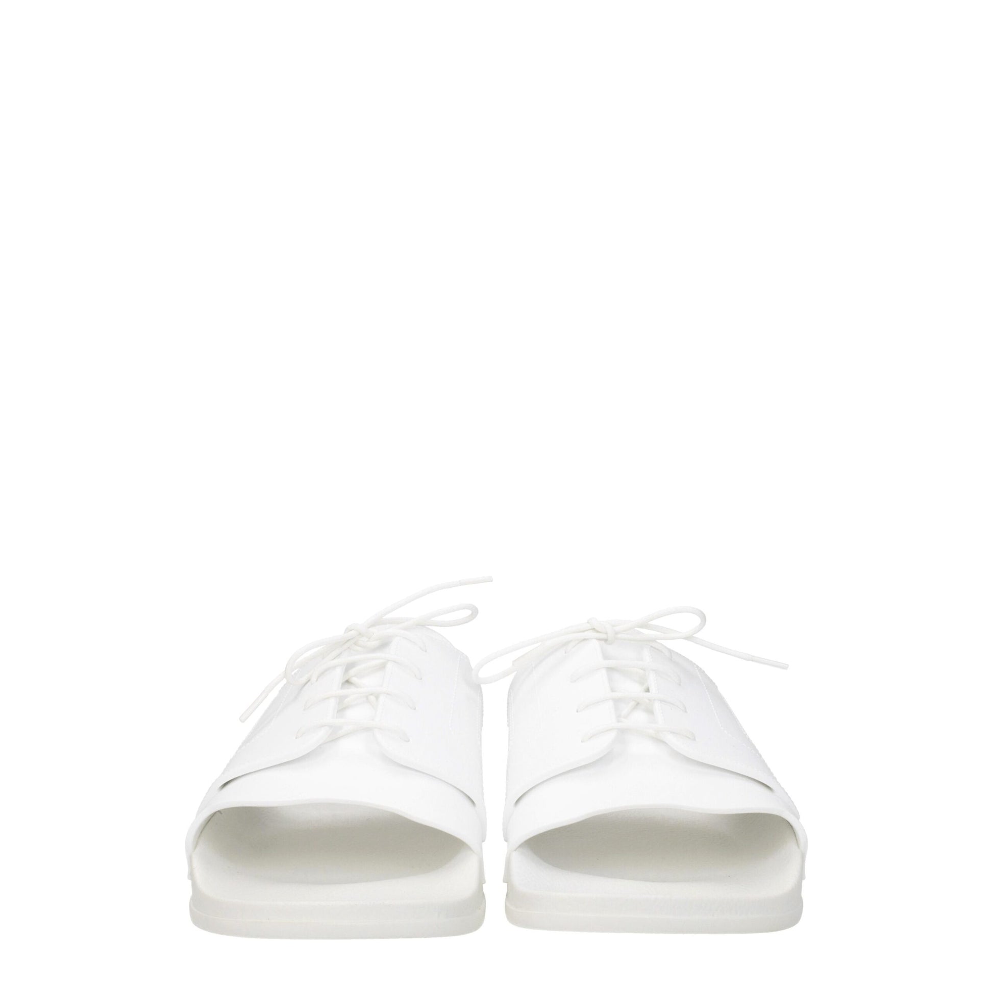 White Cotton Slippers