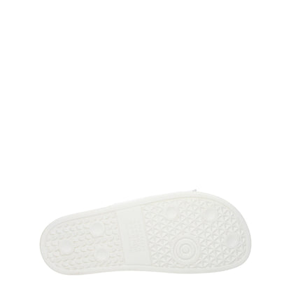 White Cotton Slippers