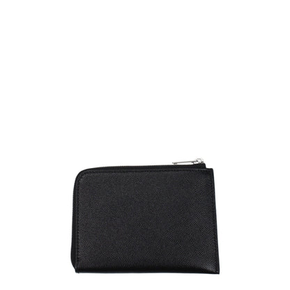 Black Leather Cardholder