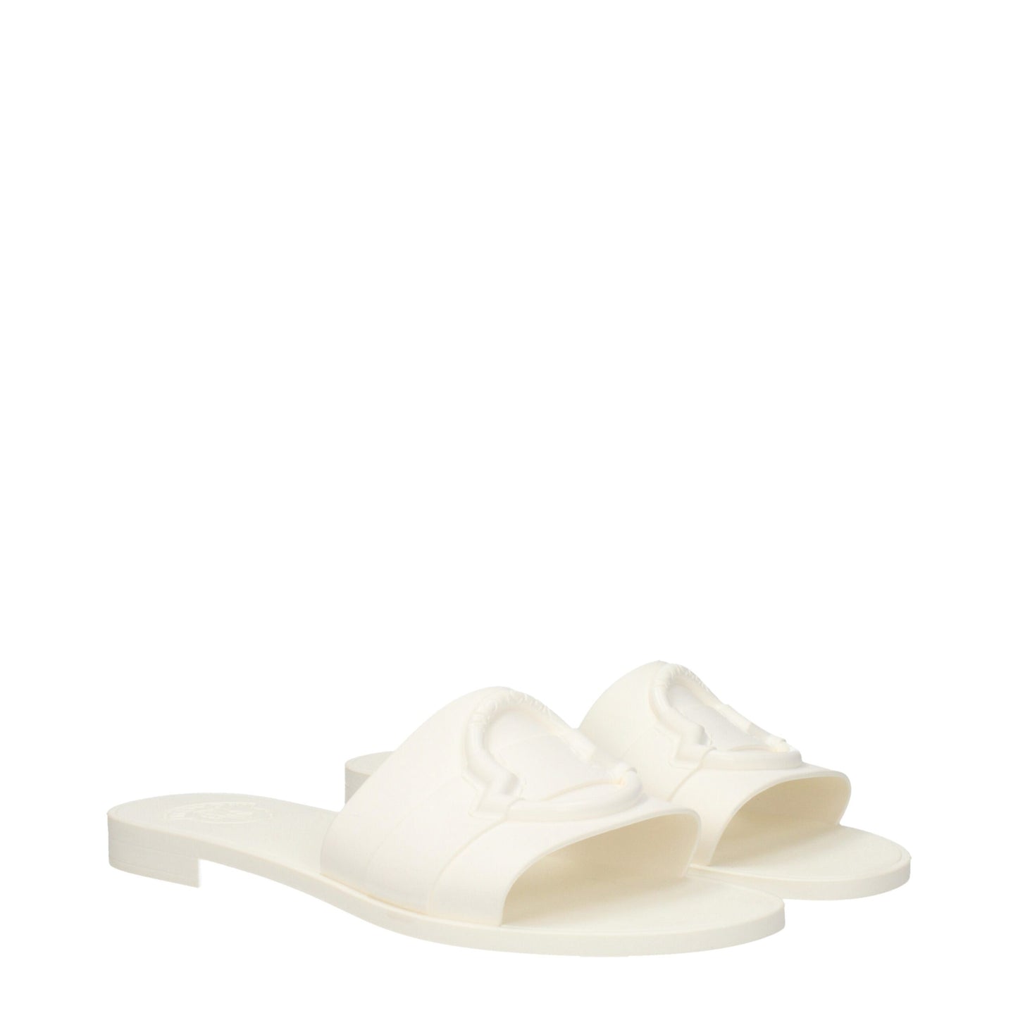 White Cotton Slippers