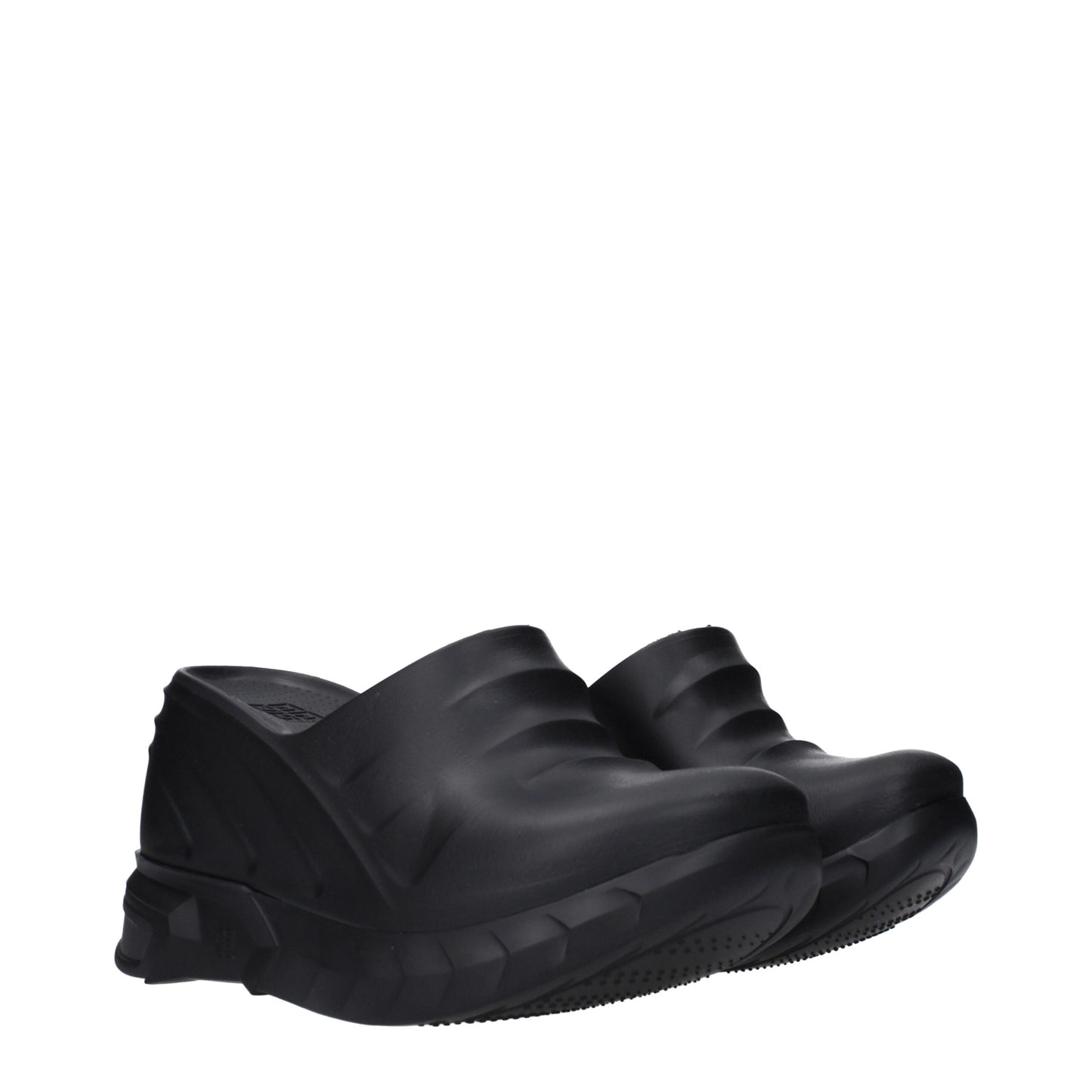 Black Cotton Slippers