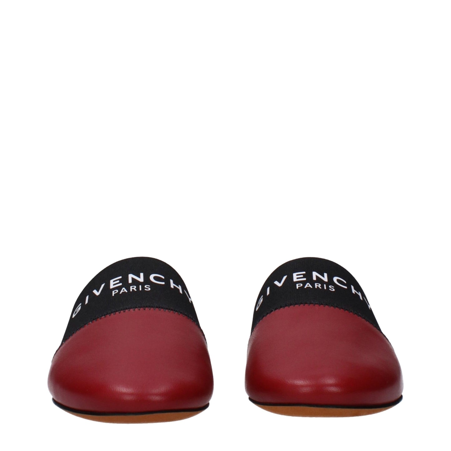 Red Leather Slippers