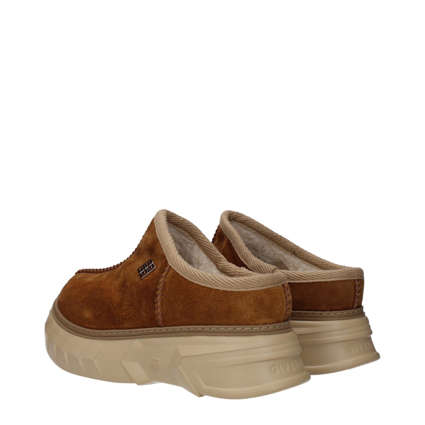 Brown Leather Slippers