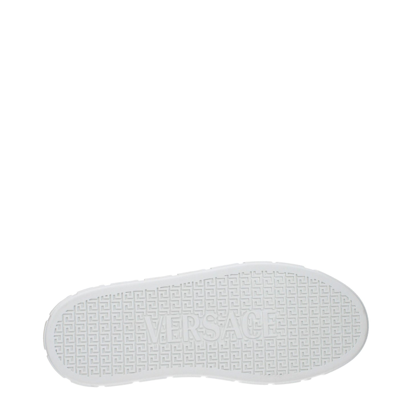 White Leather Low Top Sneakers