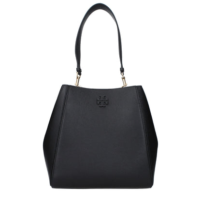 Black Leather Shoulder Bag