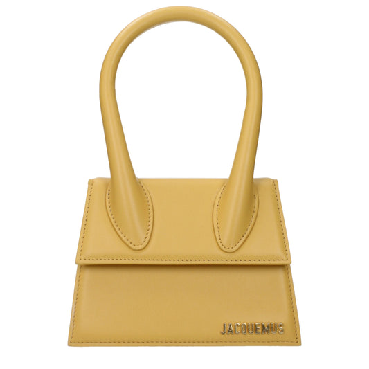 Yellow Leather Handbag