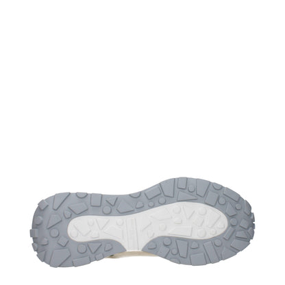 Green Fabric Athletic Sneakers