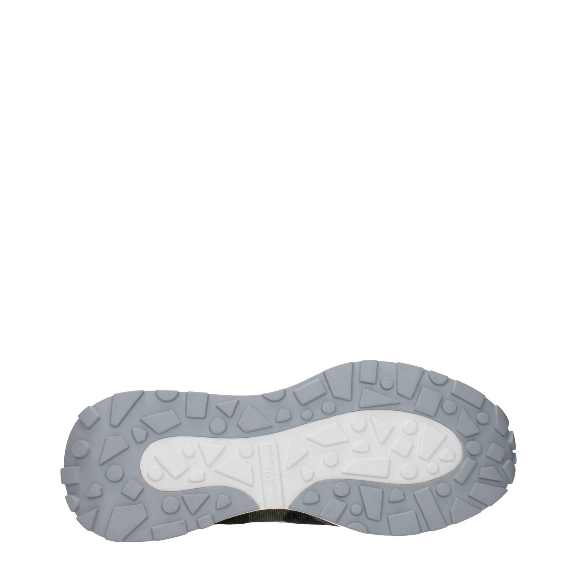 Green Fabric Chunky Sneakers