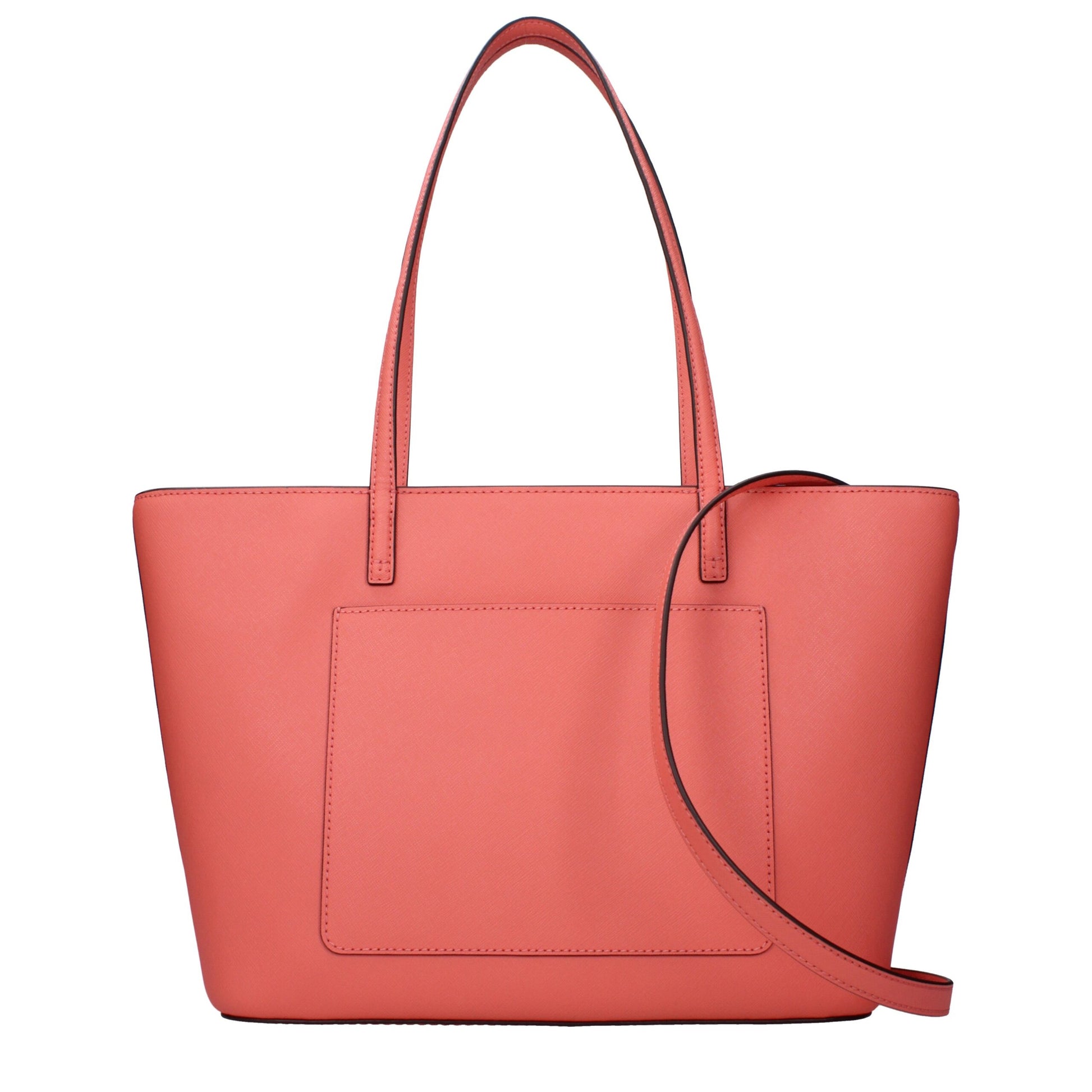Pink Leather Shoulder Bag