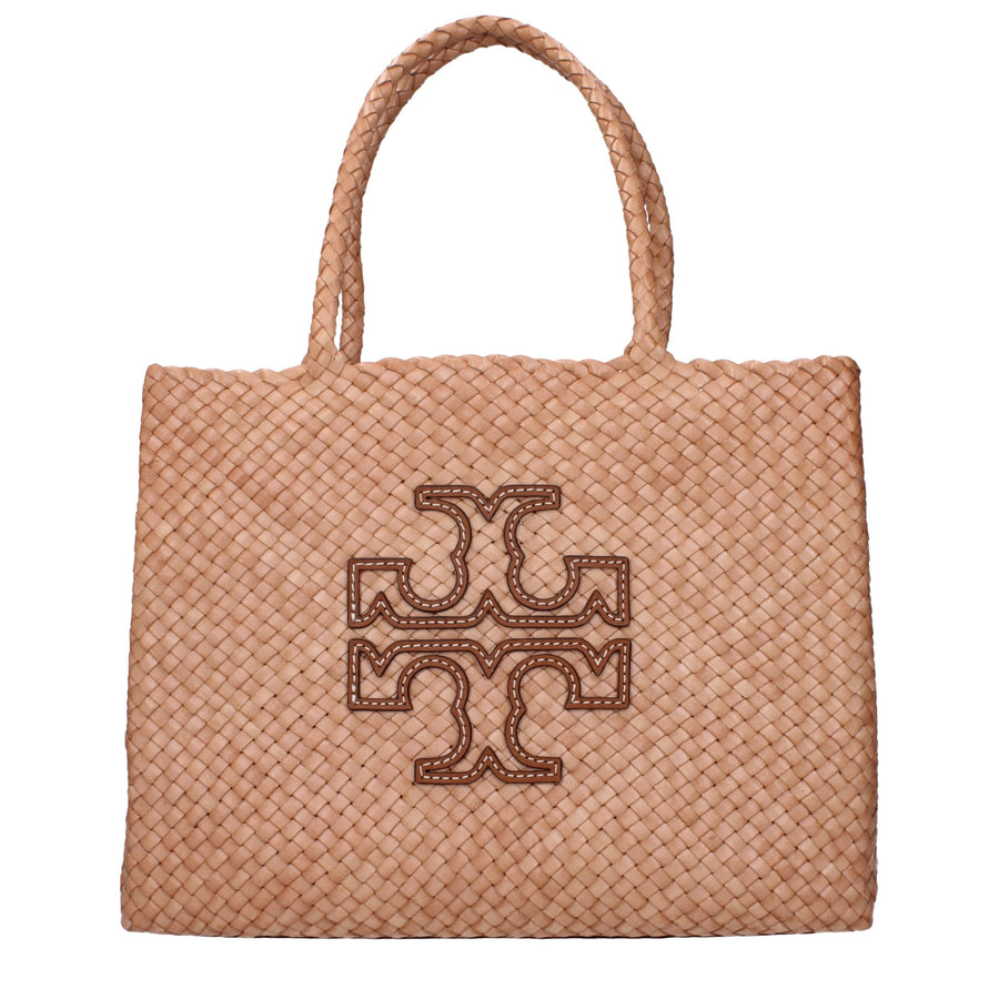 Pink Leather Shoulder Bag