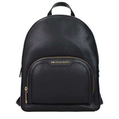 Black Leather Backpack