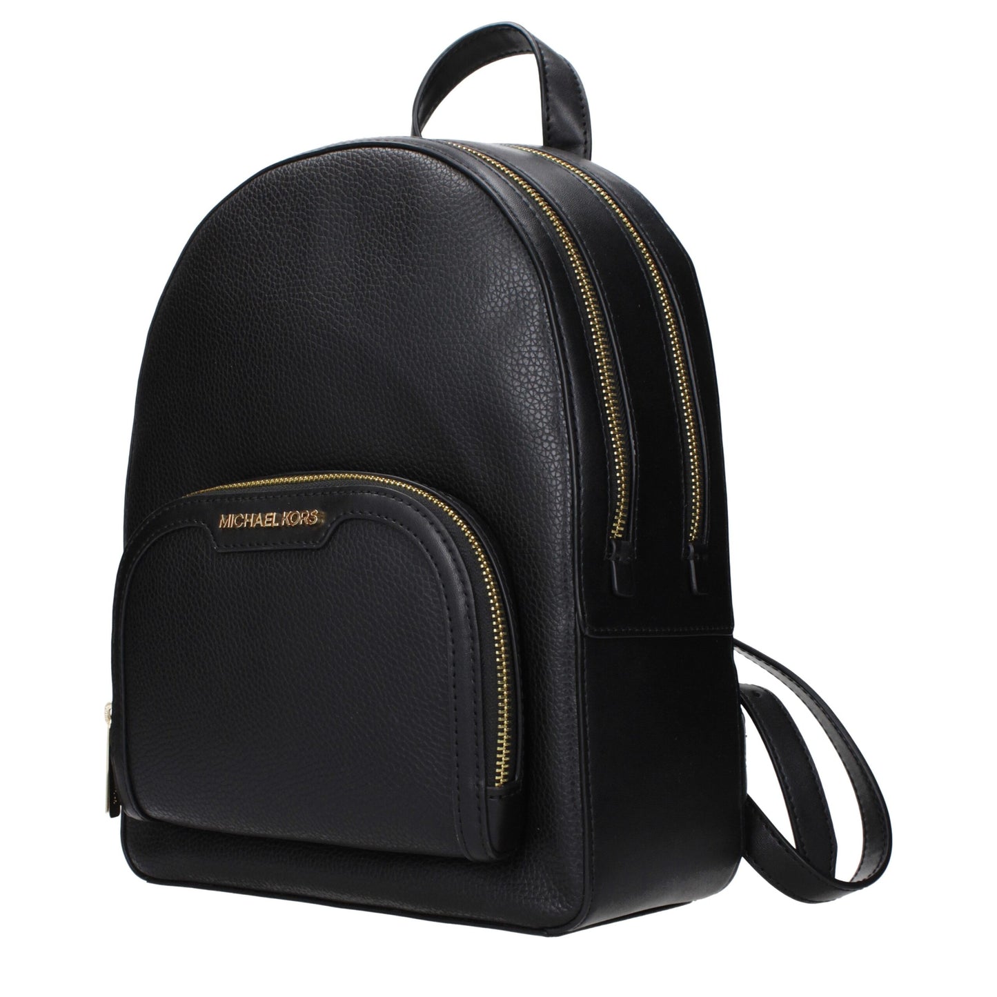 Black Leather Backpack