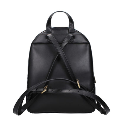 Black Leather Backpack