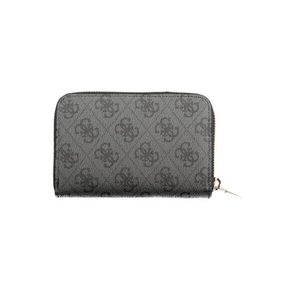 Black Polyethylene Women Wallet