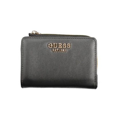 Black Polyethylene Women Wallet