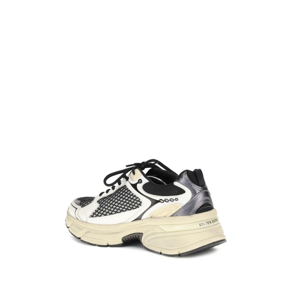 Multicolor Polyester Athletic Sneakers