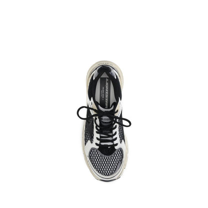 Multicolor Polyester Athletic Sneakers