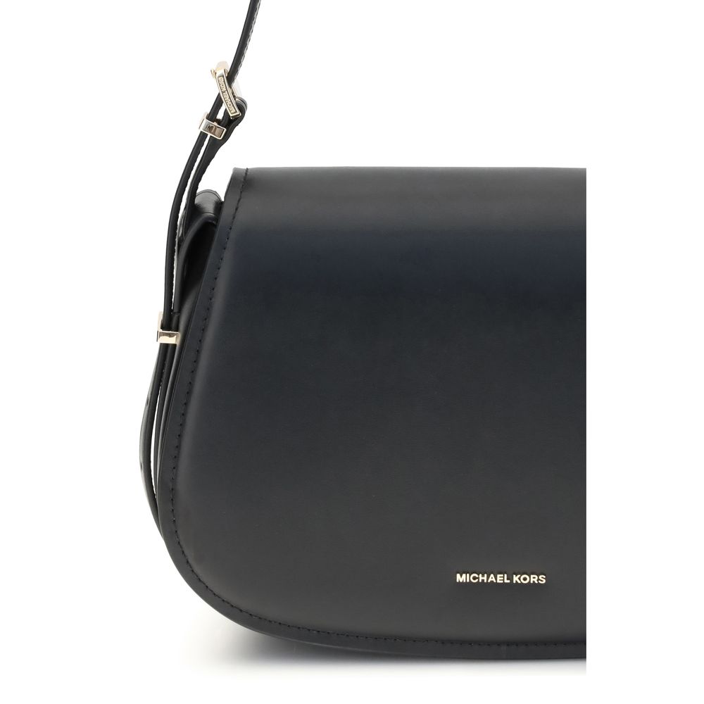 Black Calf Leather Bos Taurus Shoulder Bag