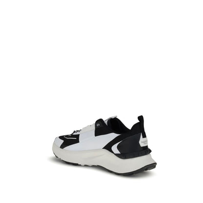Multicolor Calf Leather Bos Taurus Athletic Sneakers