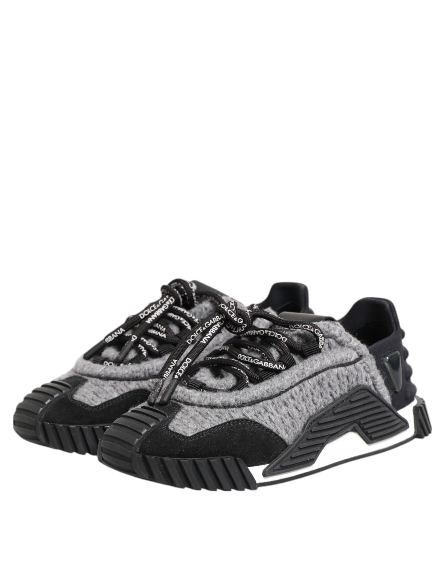 Black Gray NS1 Low Top Sneakers Shoes