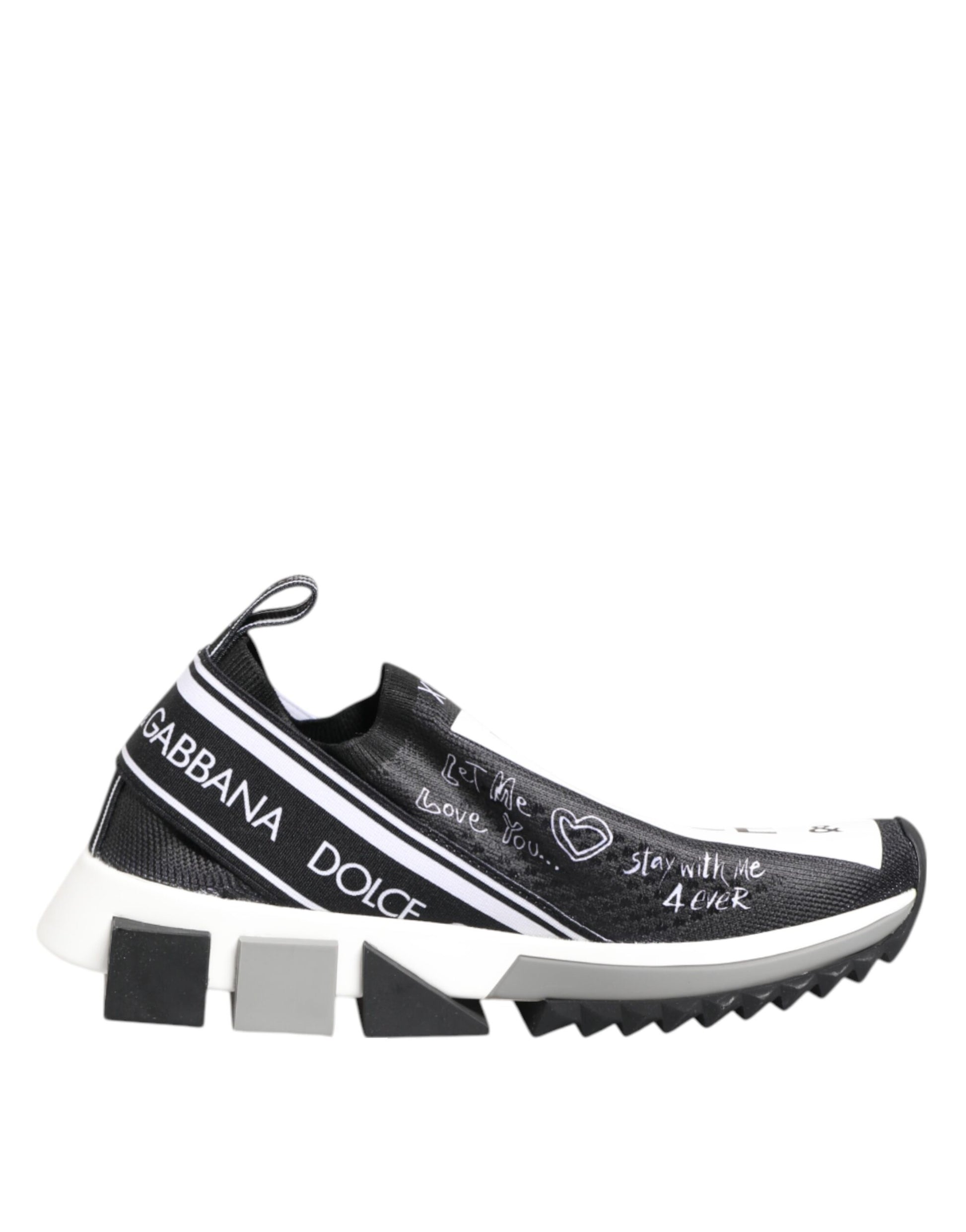 Black White Sorrento Low Top Sneakers Shoes