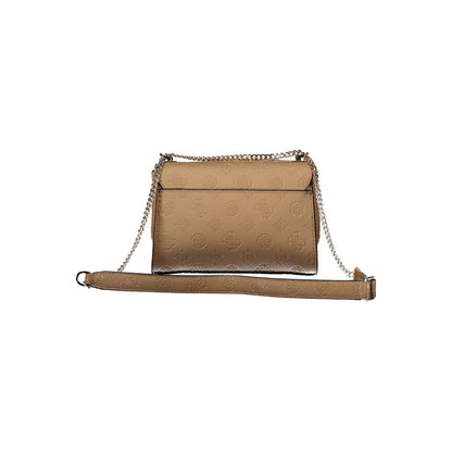 Beige Polyethylene Handbag