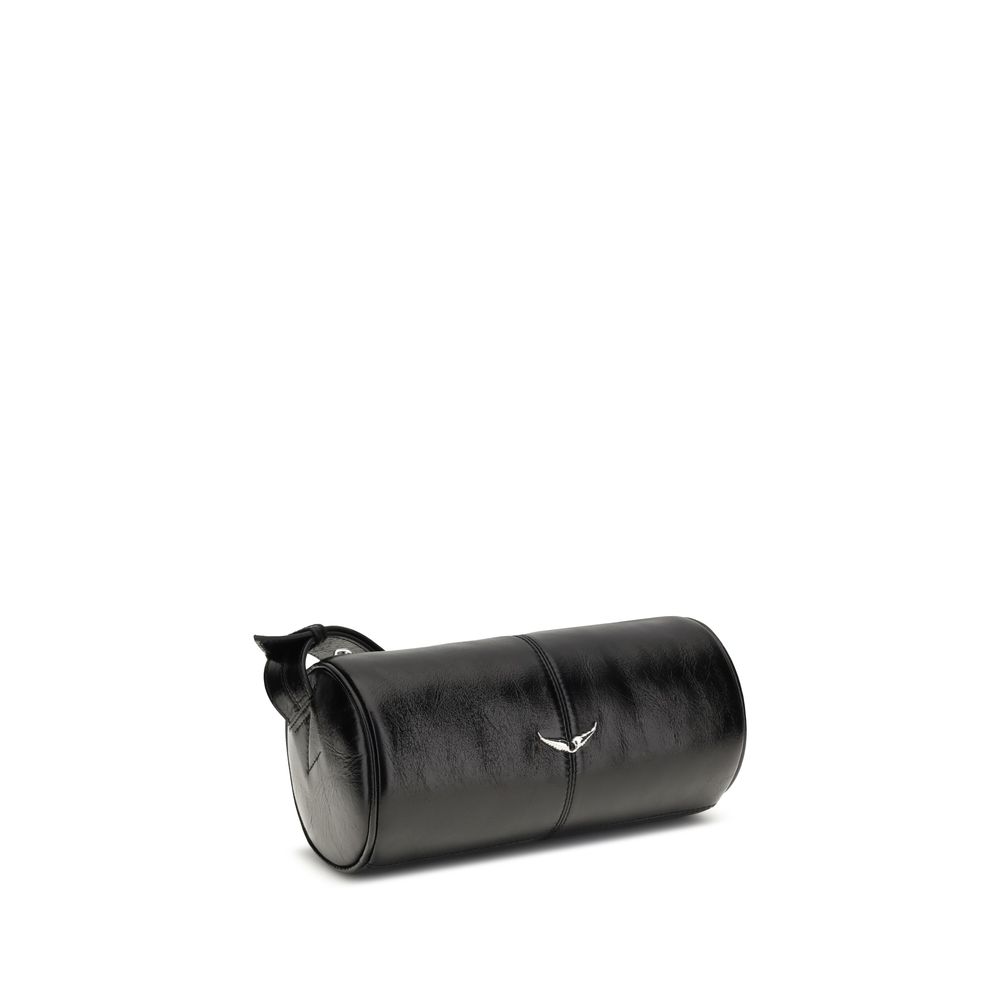 Black Leather Shoulder Bag