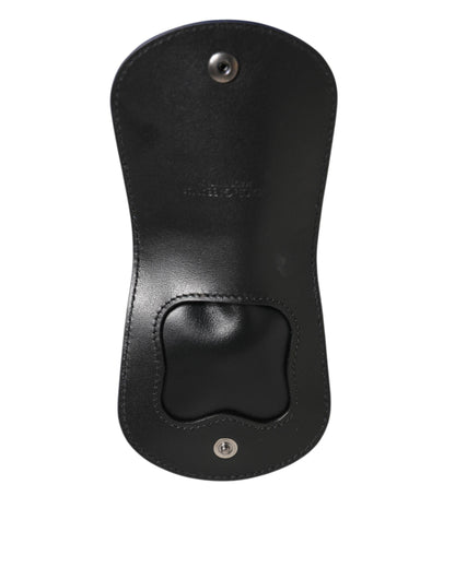 Blue Exotic Skin Coin Condom Case Holder Pocket Wallet