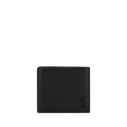 Black Calf Leather Bos Taurus Wallet