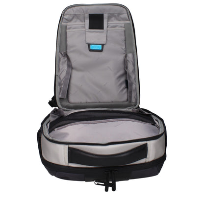 Gray Nylon Backpack