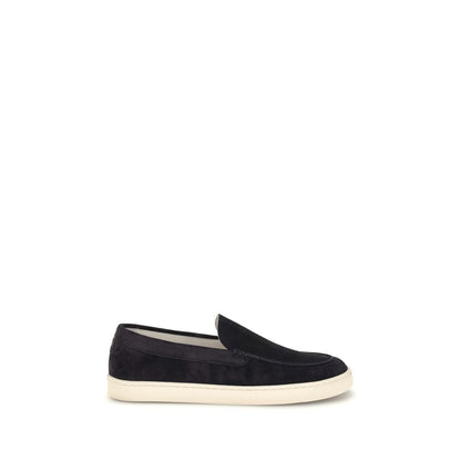 Black Calf Leather Bos Taurus Sneakers