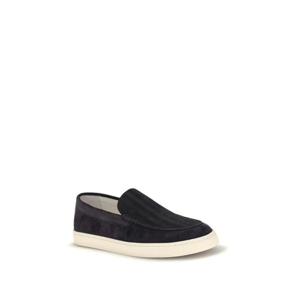 Black Calf Leather Bos Taurus Sneakers