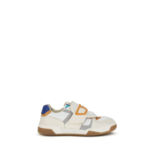 Multicolor Calf Leather Bos Taurus Athletic Sneakers