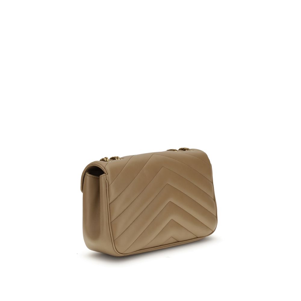 Beige Lamb Ovis Aries Aries Shoulder Bag