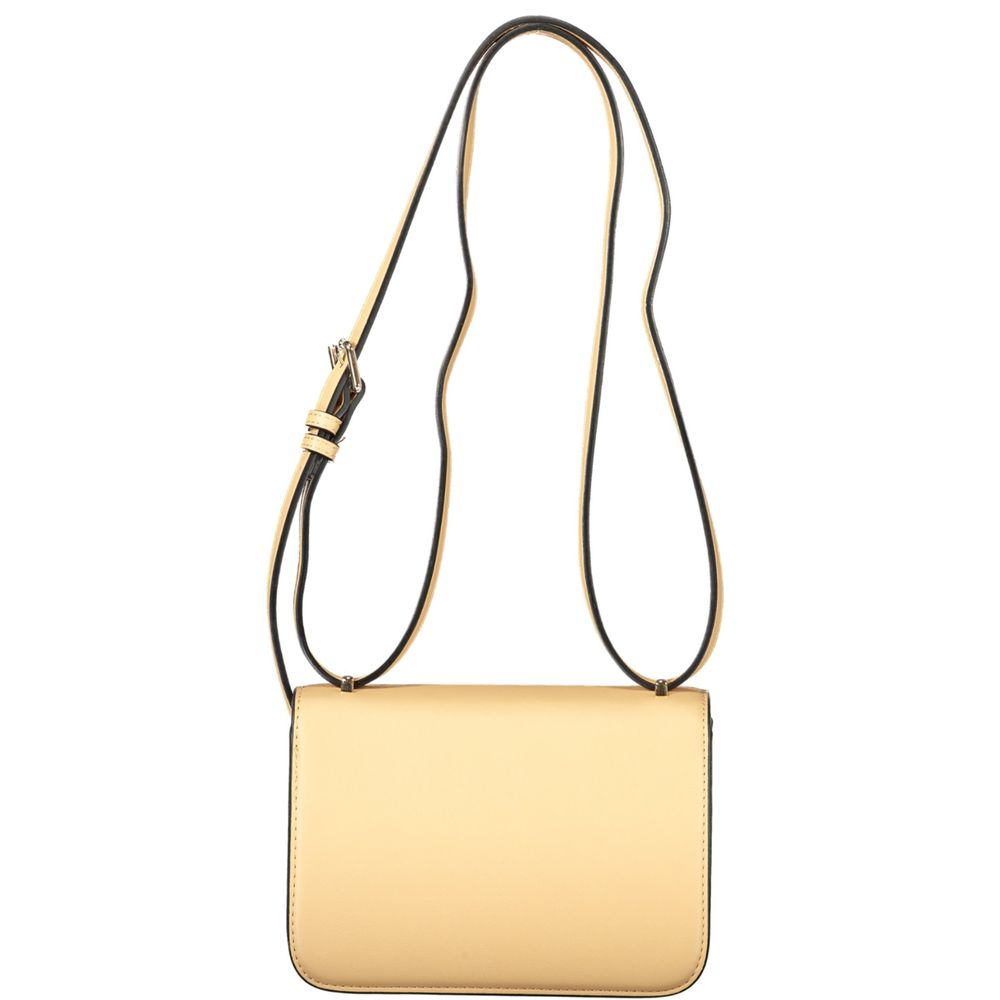 Beige Polyethylene Handbag