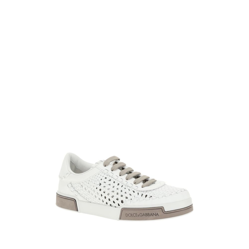 White Lamb Ovis Aries Aries Athletic Sneakers