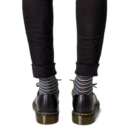 Black Leather Oxfords And Derbies