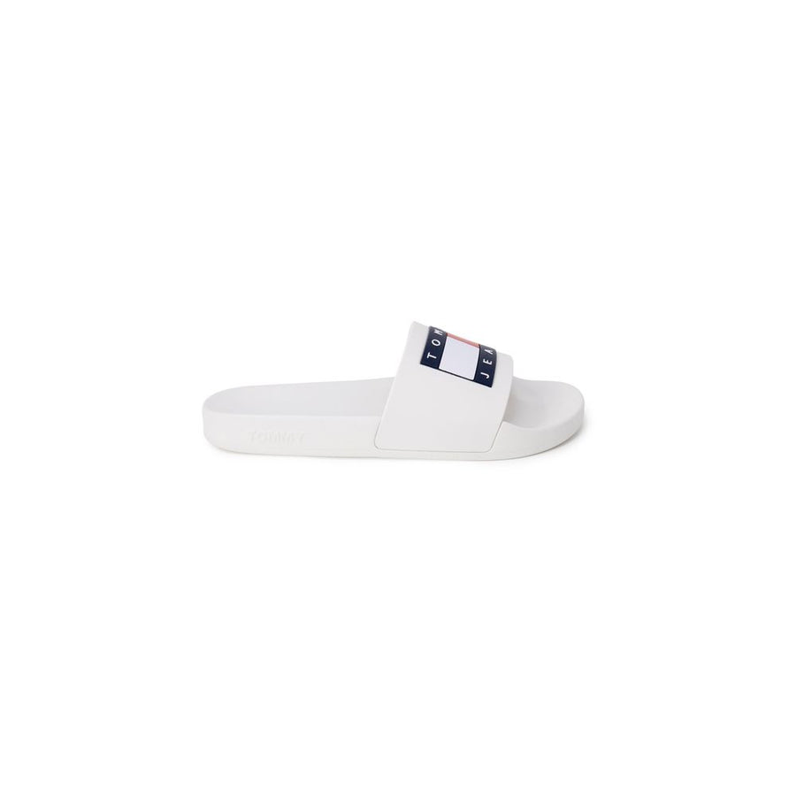 White Polyethylene Slippers
