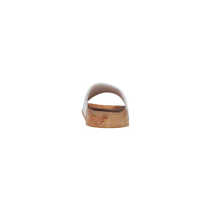 White Polyethylene Slippers