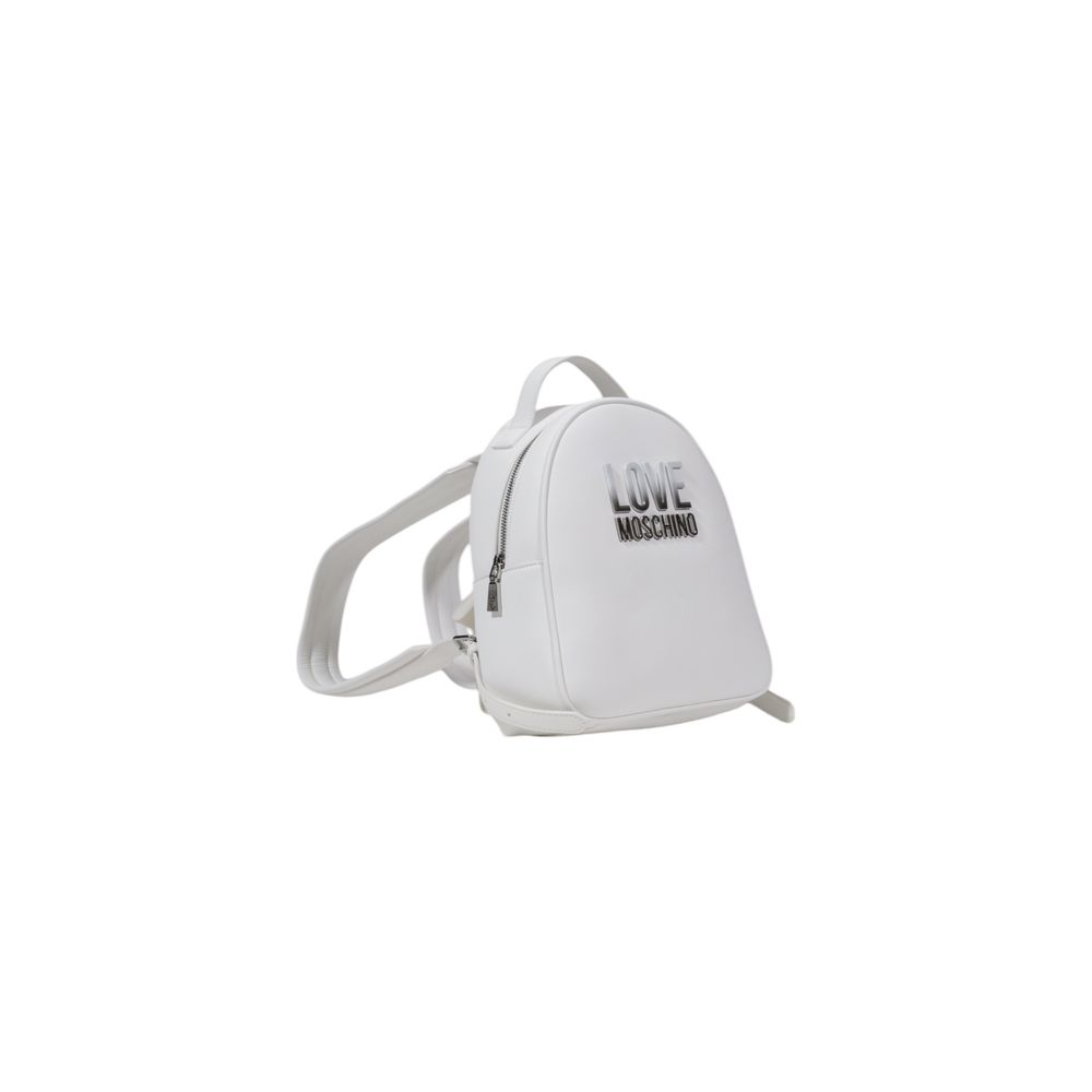 White Polyethylene Backpack