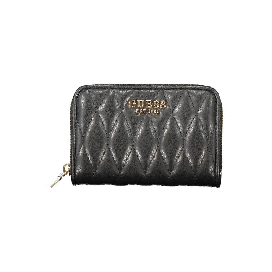Black Polyethylene Women Wallet