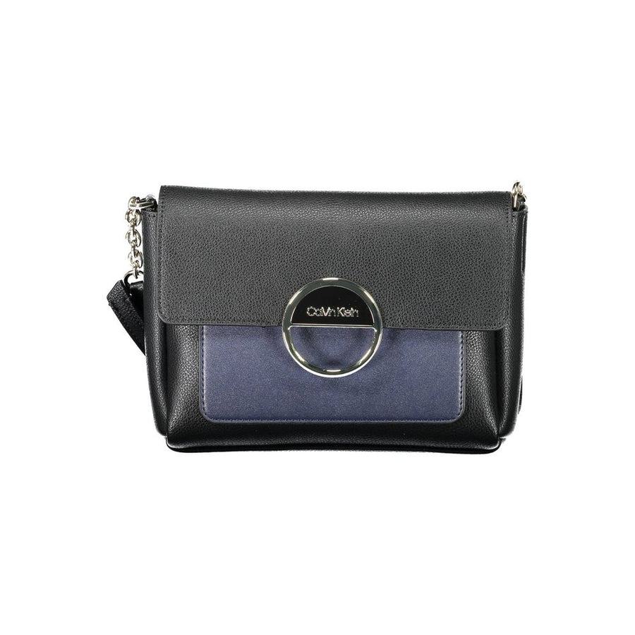 Black Polyethylene Shoulder Bag