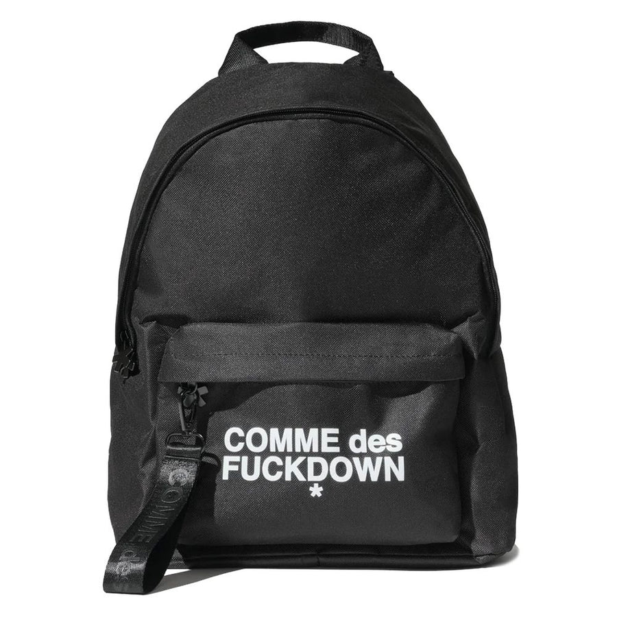 Black Polyester Backpack