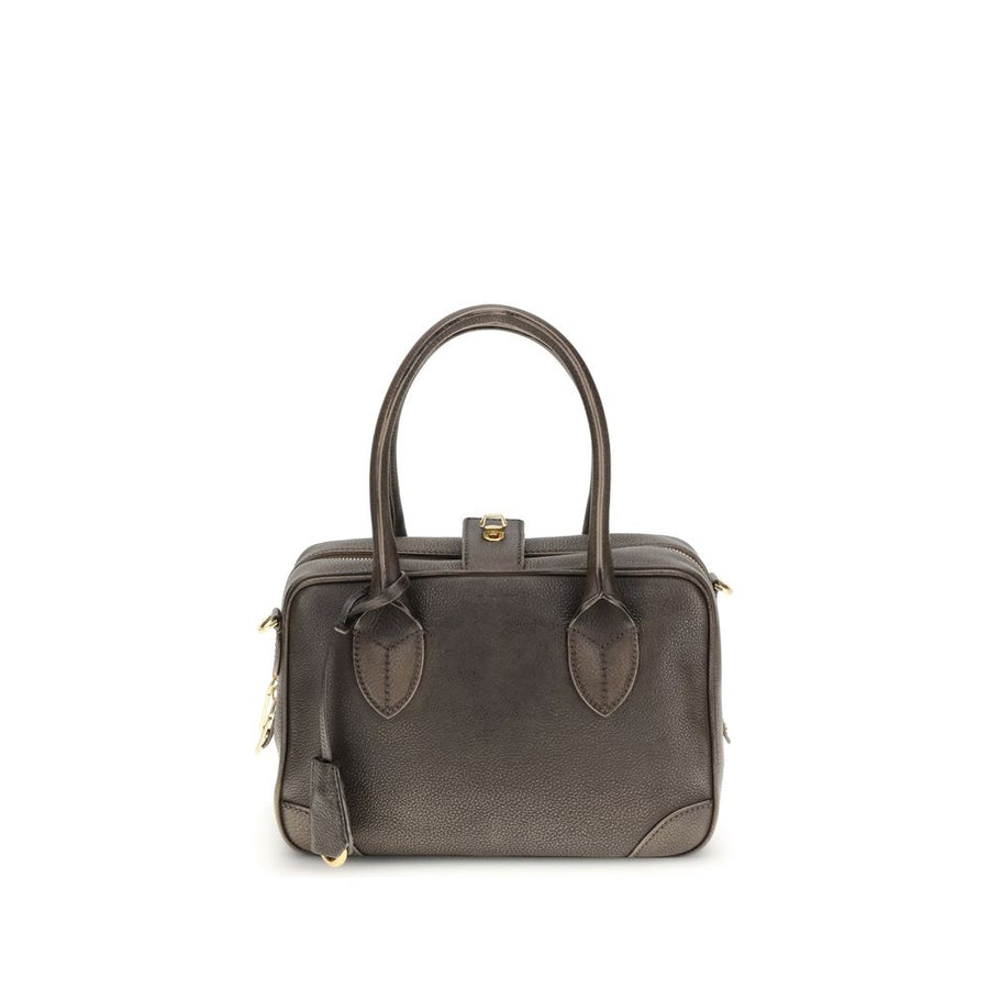 Brown Leather Shoulder Bag