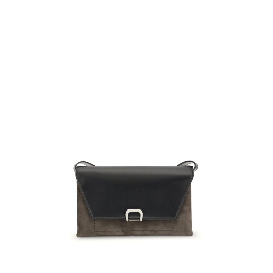 Black Leather Shoulder Bag